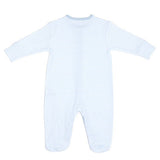 Boys Tonal Sleepsuits - Pack Of 3 (Blue)