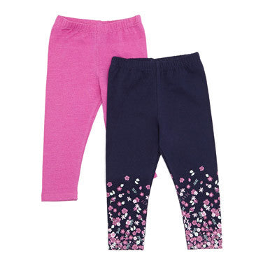 Toddler Leggings - 2 Pack (Navy)